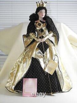 Franklin Mint Collectible Doll Porcelain The Queen of Diamonds by Laine Gordon