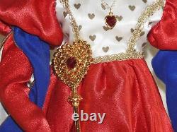 Franklin Mint Collectible Doll Porcelain The Queen of Hearts by Laine Gordon