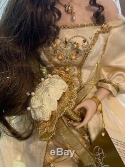 Franklin Mint Collector Porcelain Doll Aleksandra The Faberge Winter Bride COA