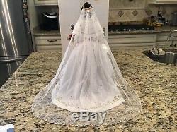 Franklin Mint Collector Porcelain Doll Katerina The Faberge Holiday Bride / COA