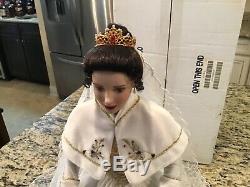 Franklin Mint Collector Porcelain Doll Katerina The Faberge Holiday Bride / COA