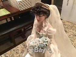Franklin Mint Collector Porcelain Doll Katya The Faberge Summer Bride NICE