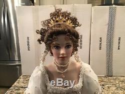 Franklin Mint Collector Porcelain Doll Natalia The Faberge Spring Bride NICE