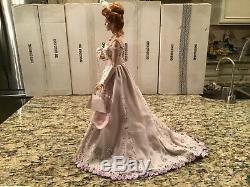 Franklin Mint Collector Porcelain Doll Pearl The Gibson Debutante COA & Numbered