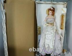 Franklin Mint Collector Porcelain Doll Pearl The Gibson Debutante LE 1000 New