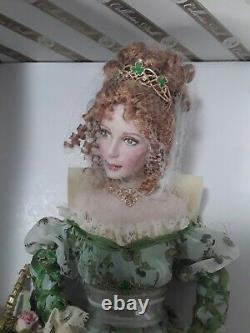 Franklin Mint Collector Porcelain Doll Rosie Princess Of Lismore Castle Nib