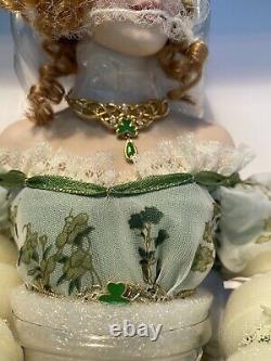 Franklin Mint Collector Porcelain Doll Rosie Princess Of Lismore Castle No Coa
