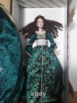 Franklin Mint Collector Porcelain Doll Shauna Princess Of Blarney Castle Nib