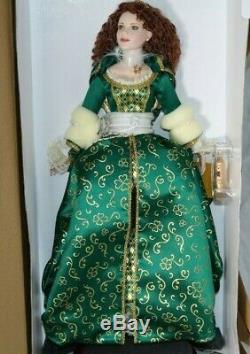Franklin Mint Collector Porcelain Doll Shauna Princess of Blarney Castle NEW COA