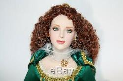 Franklin Mint Collector Porcelain Doll Shauna Princess of Blarney Castle NEW COA