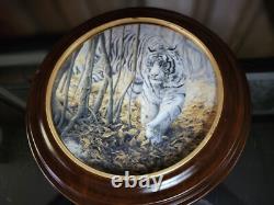 Franklin Mint Collector Tiger Plates Set of 9