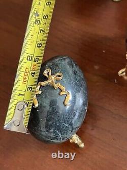 Franklin Mint Collector's Treasury of Eggs Figurines Lot of 5 One Marble
