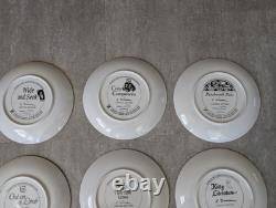 Franklin Mint Collectors Decorative Plates Cozy Companions Kitty Cats Set Of 8