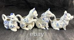 Franklin Mint Country Friends Complete Set of 12 Animal Creamers Hallie Greer