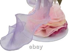 Franklin Mint Crystal Rose Angel Doll by Marty Noble With Box and COA