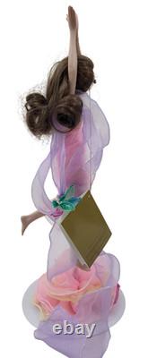 Franklin Mint Crystal Rose Angel Doll by Marty Noble With Box and COA