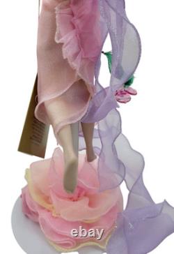 Franklin Mint Crystal Rose Angel Doll by Marty Noble With Box and COA