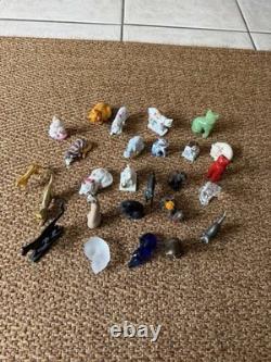 Franklin Mint Curio Cabinet CATS Collection Mix Lots Of 26