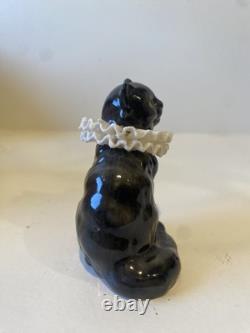 Franklin Mint Curio Cabinet Cat Collection Porcelain Lace Meissen Dresden Style