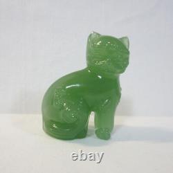 Franklin Mint Curio Cabinet Cat Figurines Lot of 13 in Porcelain, Glass & Metal