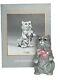 Franklin Mint Curio Cabinet Cats Collection CYBIS & Pamphlet RARE