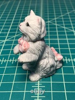 Franklin Mint Curio Cabinet Cats Collection CYBIS RARE