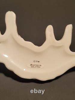 Franklin Mint Curio Cabinet Cats Lustre Glaze 1988