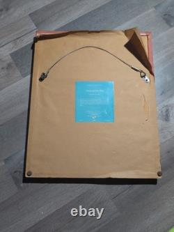 Franklin Mint Diana And The Stag Porcelain Wall Art 14 X 17. O6