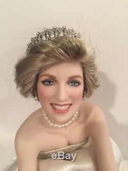 Franklin Mint Diana, Portrait of a Princess Porcelain Doll
