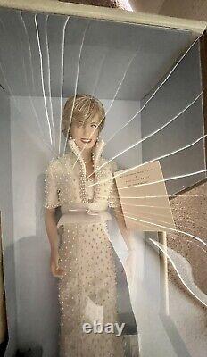 Franklin Mint Diana Princess Of Whales Porcelain Portrait Doll Elvis Dress Bnib