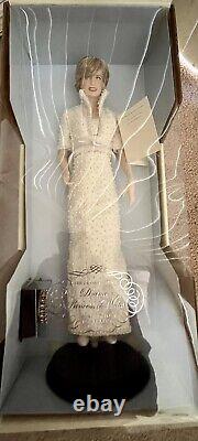 Franklin Mint Diana Princess Of Whales Porcelain Portrait Doll Elvis Dress Bnib