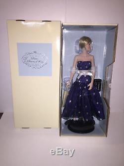 Franklin Mint Diana Princess of Enchantment Porcelain Portrait Doll NRFB Stars