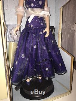 Franklin Mint Diana Princess of Enchantment Porcelain Portrait Doll NRFB Stars