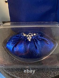 Franklin Mint Diana Princess of Wales Porcelain 17 Doll Mint Blue Dress