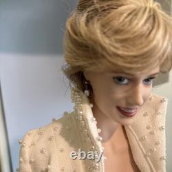 Franklin Mint Diana Princess of Wales Porcelain Portrait Doll MIB