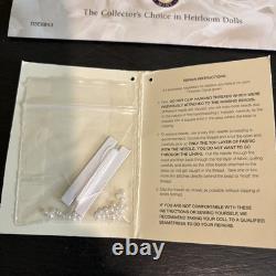 Franklin Mint Diana Princess of Wales Porcelain Portrait Doll MIB