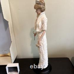 Franklin Mint Diana Princess of Wales Porcelain Portrait Doll MIB