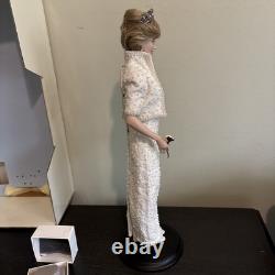 Franklin Mint Diana Princess of Wales Porcelain Portrait Doll MIB