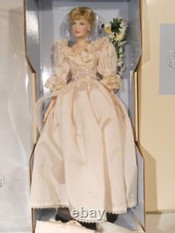Franklin Mint Diana, Princess of Wales porcelain doll, new in box