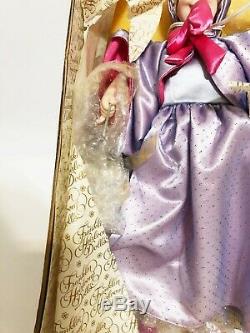 Franklin Mint Disney's Cinderella Fairy Godmother Porcelain Doll New in Box COA