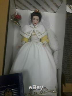 Franklin Mint Doll Faberge KATERINA Holiday Bride RARE 18 Porcelain COA