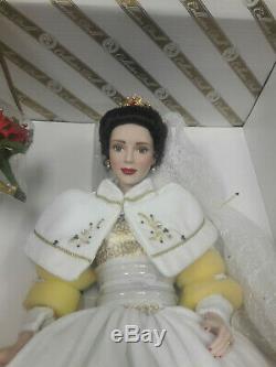 Franklin Mint Doll Faberge KATERINA Holiday Bride RARE 18 Porcelain COA
