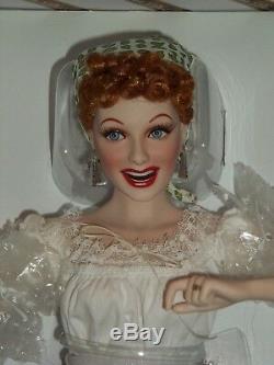 Franklin Mint Dollsi Love Lucy Doll Porcelain