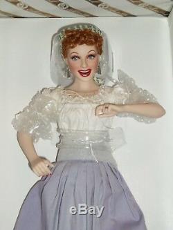 Franklin Mint Dollsi Love Lucy Doll Porcelain