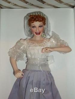 Franklin Mint Dollsi Love Lucy Doll Porcelain