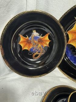 Franklin Mint Dragon's Dynasty China Dinnerware Full Service for 4 Estate