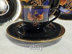 Franklin Mint Dragon's Dynasty China Dinnerware Full Service for 4 Estate