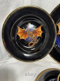 Franklin Mint Dragon's Dynasty China Dinnerware Full Service for 4 Estate