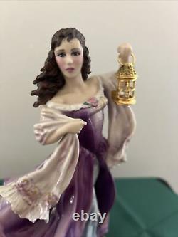 Franklin Mint EMILY BRONTE'S CATHERINEWuthering Heights11 PORCELAIN FIGURE