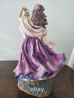 Franklin Mint EMILY BRONTE'S CATHERINEWuthering Heights11 PORCELAIN FIGURE